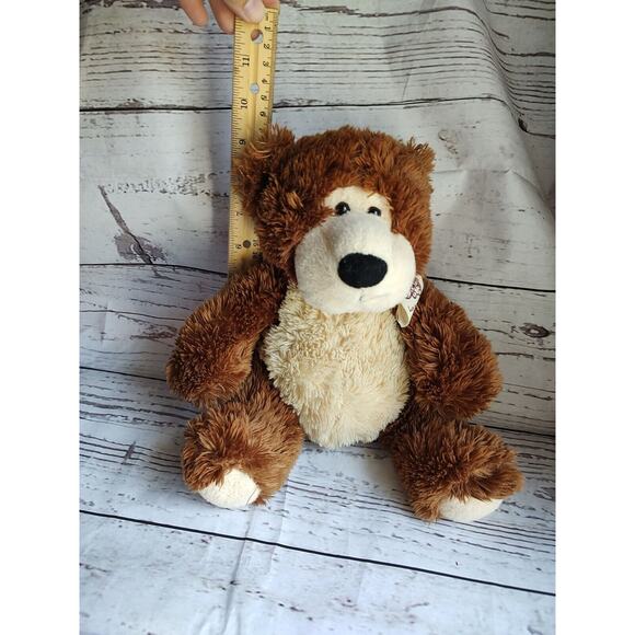 Aurora 7"inch Sitting Luv to Cuddle Brown Bear With Tags plush stuffed animal - Picture 9 of 9